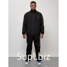 Спортивный костюм мужской, размер 48, цвет чёрный