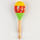 Игрушка деревянная маракас «Малышарики»
