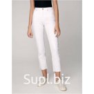 Джинсы укороченные женские Conte Elegant Straight Leg, размер M, цвет white