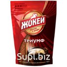 Кофе растворимый Жокей "Триумф", сублимированный, мягкая упаковка, 150г