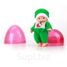 Пупс Hello Kitty, 12 см в яйце, Карапуз, Y10-EGG-HK