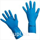 Перчатки резиновые Vileda Professional "Многоцелевые", р.M, синий, пакет