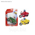 Игрушка «Мотоцикл фрикционный», 14 см, МИКС