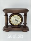 Настольные деревянные кварцевые/механические часы/барометр "БН-37" СМИЧ