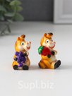 Фигурка полистоун «Коняшка с фруктиком», 2.2×2.5×4.7 см, МИКС
