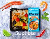 Супы Том Ям замороженные, SKY FISH, Россия. С крабом и гребешком