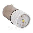 Лампа светодиодная EKF BA9SA/W-24V 24В, сменная