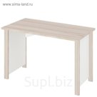 Стол СТД-115, 1150 × 640 × 750 мм, цвет карамель / белый