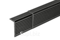 Уголок ДПК для доски Darvolex,Ecodeck,Deckron, 35*70*4000мм, серый