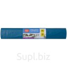 Мешки для мусора 60л OfficeClean ПВД, 60*70см, 25мкм, 20шт., особо прочные, синие, в рулоне