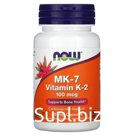 БАД «Now Foods» MK-7 Vitamin K-2, 100 mcg, 60 капсул