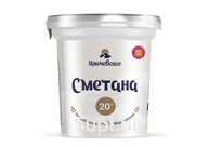 Сметана м.д.ж. 20%, 400 г ТМ «Ключевское»