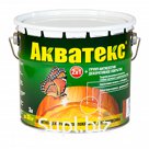 Защитно-декоративное покрытие для древесины груша Акватекс, 10 л