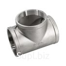 Тройник вр. нержавеющий, AISI304 DN 100 (4"), (CF8), PN16