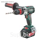 Дрель-шуруповерт аккум. Metabo SB 18 LTXBL Quick, ударная, 2x5,2Ач, 90Нм, БЗП 13 мм, кейс
