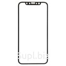 Защитное стекло для iPhone X/XS Full Screen (3D), RED LINE, черный, УТ000012290
