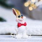 Фигура "Заяц в бабочке" МИКС, 5х3х6см