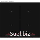 Варочная поверхность Zigmund & Shtain CIS 321.60 BX, индукционная, 4 конфорки, черная