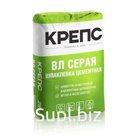 Крепс ВЛ Финишная цементная шпаклевка серая 20кг (56шт)