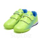 Бутсы футбольные Atemi SBA-006 TURF KIDS, ярко-салатовый/синий, размер 35
