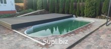 Сдвижные террасы для бассейнов с автоматикой