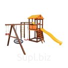 Спортивно-игровой комплекс Perfetto sport Pitigliano-8 + качели «Паутина»