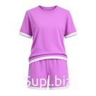 Женский комплект: футболка + шорты; Трикотажная линейка