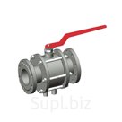 Кран шаровой запорный с обогревом КШО 16-150