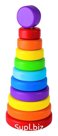 Large wooden pyramid "Circle" Article: 60112_conclusion