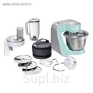Кухонный комбайн Bosch MUM58020, 1000 Вт, мятный/серебристый