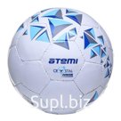 Мяч футбольный ATEMI CRYSTAL JUNIOR, PVC, бел/син/гол, размер 5, 7-10лет, р/ш, окруж 68-70