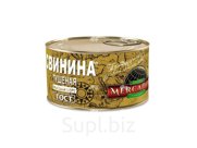 Свинина тушеная высший сорт, ГОСТ, 325 г