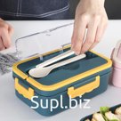 Ланч бокс(контейнер многоразовый) вилка+ложка в комплекте