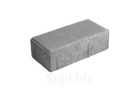 Плитка тротуарная «Кирпич (вибропресс) 60» Серый