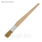 Кисть филеночная FIT, 25 мм, ручка дерево, натуральная щетина