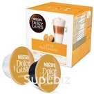 Капсулы для кофемашин NESCAFE Dolce Gusto Latte Macchiato, натуральный кофе 8 шт. х 6,5 г, молочная капсула 8 шт. х 17,8 г, 5219838