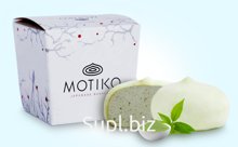 Японский десерт-мороженое моти Зеленый чай