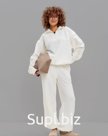 Women's oversized fleece suit