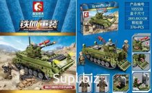 Конструктор 105530 Block Боевая машина пехоты Тип 86 376 дет. 28х5.8х21 см