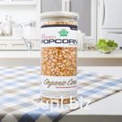Зерно органической кукурузы CORINCORN GOURMET для приготовления попкорна, не ароматизированное, без добавок 400 гр