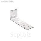Уголок крепежный 40х80х40х2 KUL, анкерный, 20 шт.