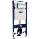 Optima Home OPH00GCi32K для унитаза с клавишей смыва Хром Iddis