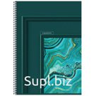 Тетрадь 80л., А4, клетка на гребне BG "Красота в камне"