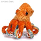 Мягкая игрушка «Осьминог», 25 см, цвет оранжевый