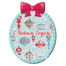 Магнит декоративный "Конфетные игрушки" 6*4,6см