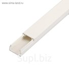 Кабель-канал IEK ECOLINE, 15×10 мм, L=2000 мм, пластик, белый
