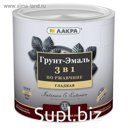 Грунт-эмаль по ржавчине зеленая 0,8кг