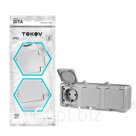 Розетка TOKOV ELECTRIC, Dita, 3 м, 16 А, IP54, 250 В, с заземлением, серая, TKL-DT-R3Z-C06-IP54