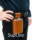 Holster with flask