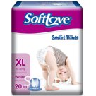 Подгузники-трусики Softlove размер XL 12-17кг 20шт Артикул: 2984